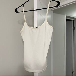 White Tank Top Size L